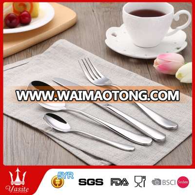 24 piece stainless steel cutlery set/dinner set