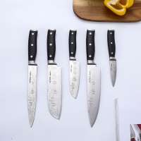 Sharp Cleaver Slicing Gift Knife Set Laser Damascus Steel Kitchen Knives Chef Kitchen Knife