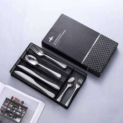 Jieyang Yasite 18/0 Stainless Steel Inox 30Pcs Knife Spoon Fork Set Kitchen Wholesale Cutlery Set