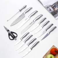 Wholesale Japanese Knife Block Set 13Pcs Modern Stainless Steel Knives Sets Kitchen Knife Set