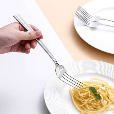 Food Grade Stainless Steel Cutlery Dinner Forks Eco Metal Stainless Fork Set For Hotel