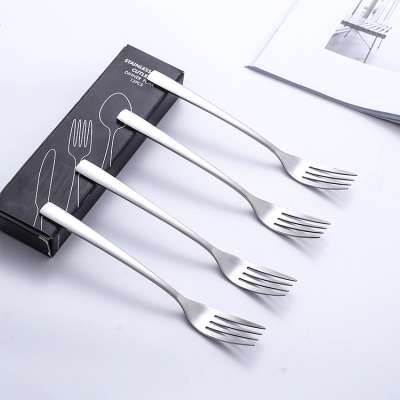 Hot Sale Packaging Fork Portugal Cutlery 18/0 Metal Forks Stainless Steel Fork